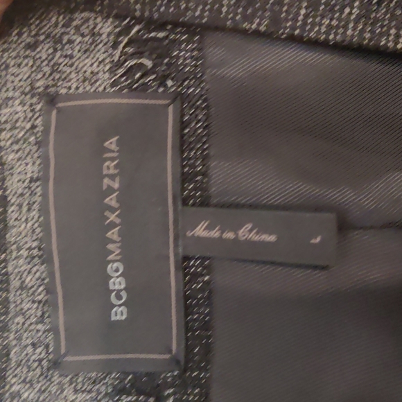 BCBGMaxAzria Aubree open front striped jacket Large - Picture 5 of 8